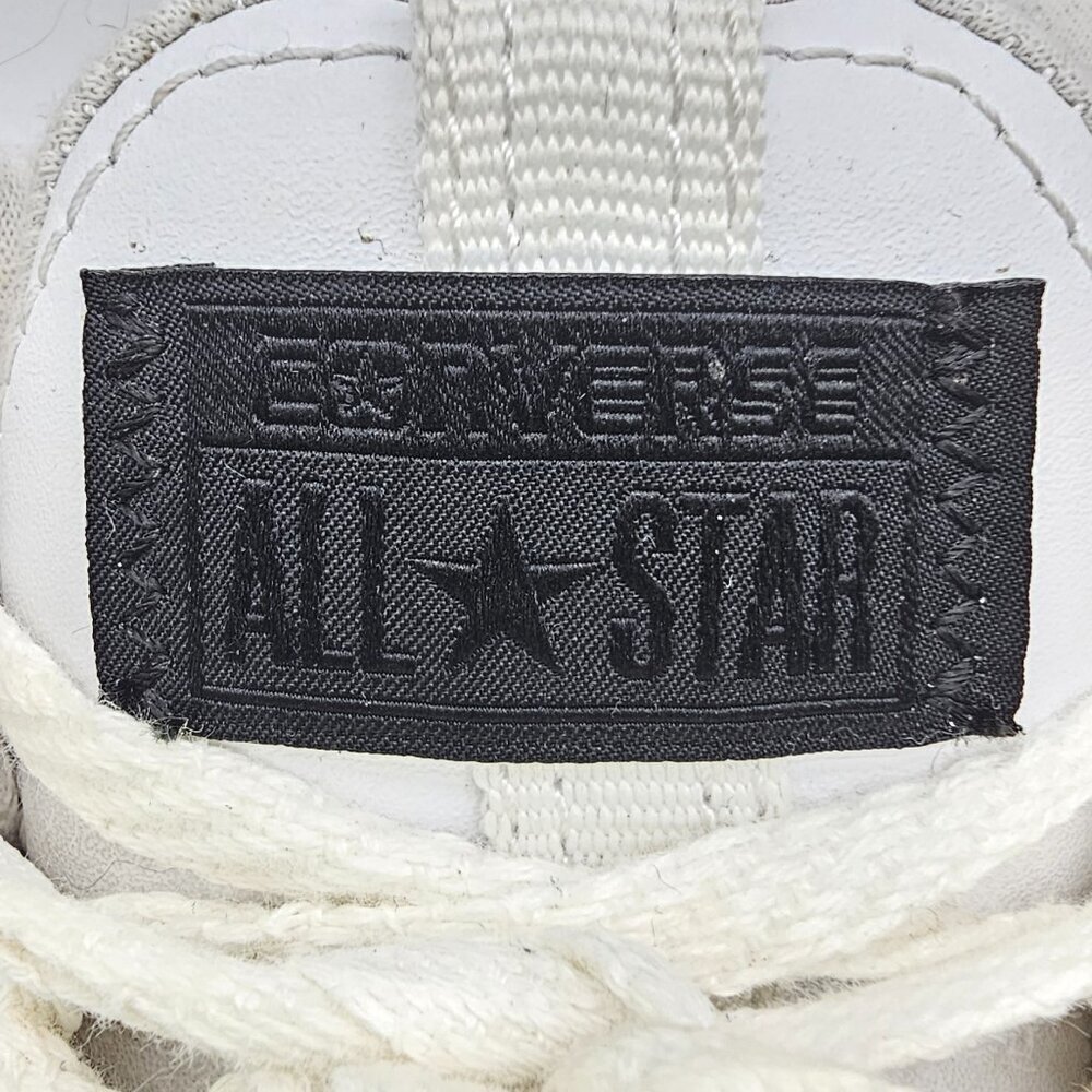 Converse Chuck Taylor Asylum Big Kids Youth Shoes, White, Size 3 - Picture 5 of 16